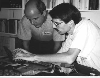v.l. Wolf Theo Holl, Stefan Kächele